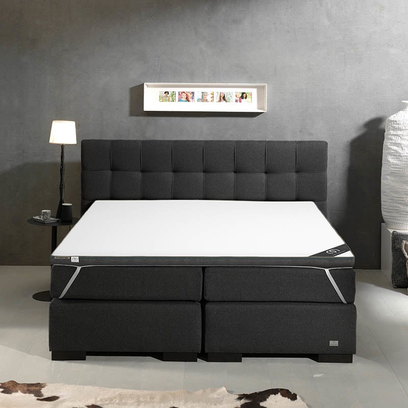 Hybrid Gel Topdekmatras - 140x200 cm met Twin Motion - Traagschuim + Hybrid Gel Kern - Van Twin Motion - Comfort: Gemiddeld - Dekbed-Discounter.nl