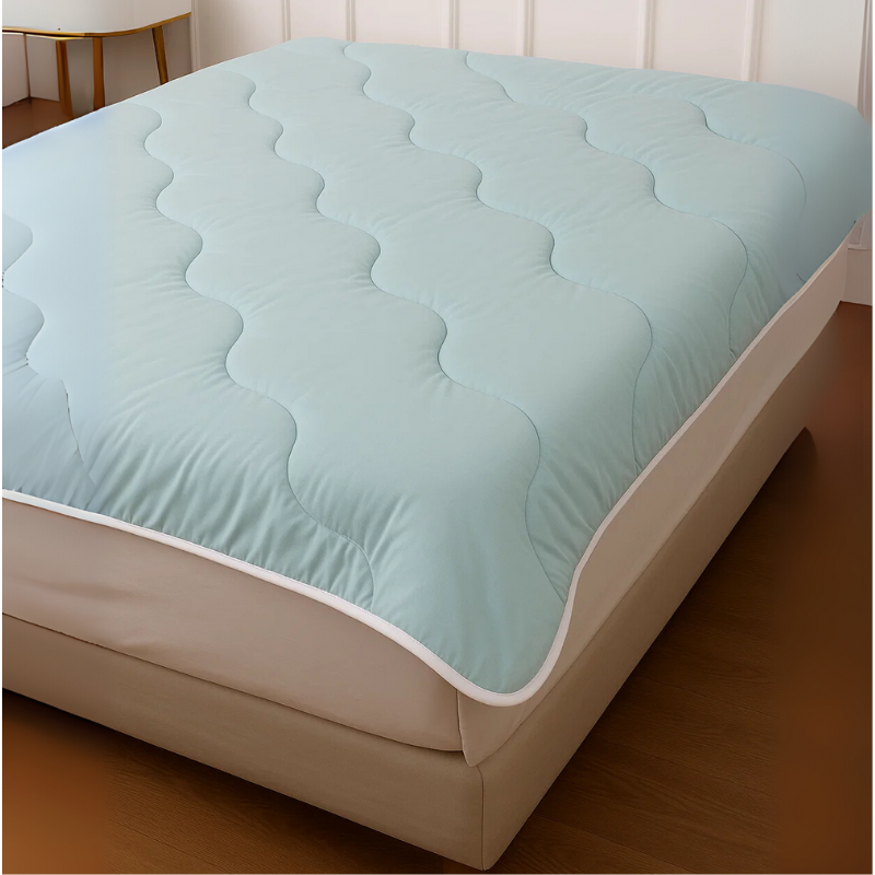Dekbed Cooling Mintgroen - 240x200 cm (Lits-Jumeaux) - EazySleep - 200 gram per m² - Dekbed-Discounter.nl