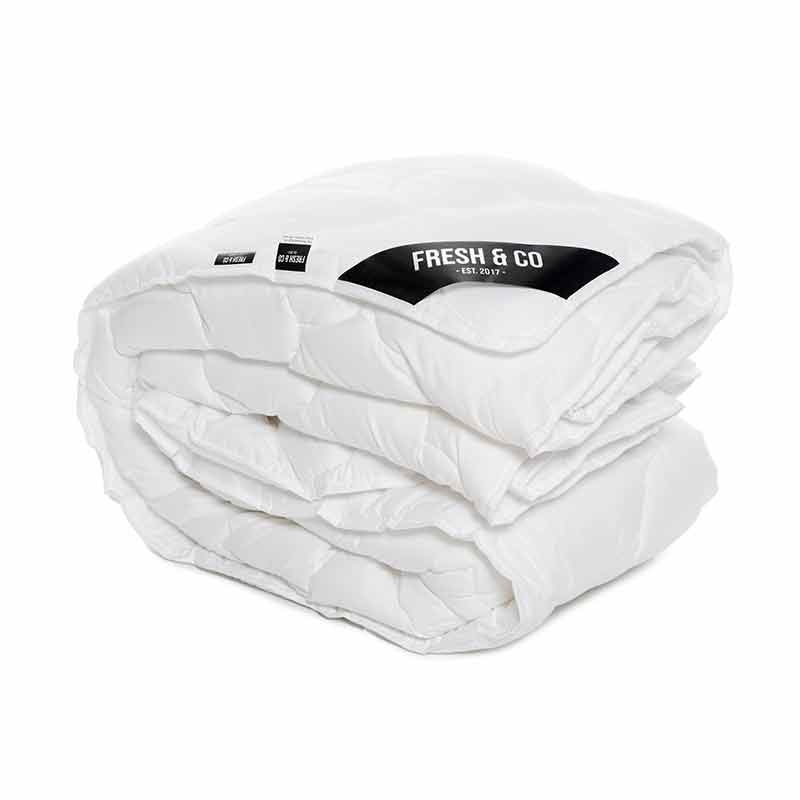 Enkel Dekbed Seizoens Medium Cool Maat: 240 x 200 - 240x200 cm (Lits-Jumeaux) - Fresh & Co - 300 gram - Dekbed-Discounter.nl aanbieding