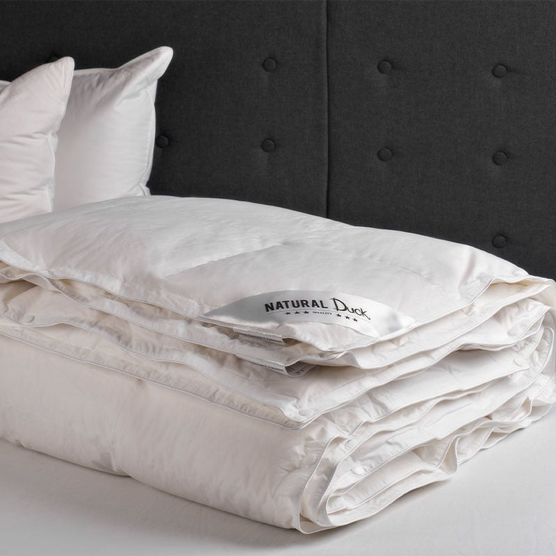 4 seizoenen Dekbed Natural Duck Donzen 60% - 140x200 cm (Eenpersoons) - Natural Duck - 275 gr (175 gr + 100 gr) - Dekbed-Discounter.nl