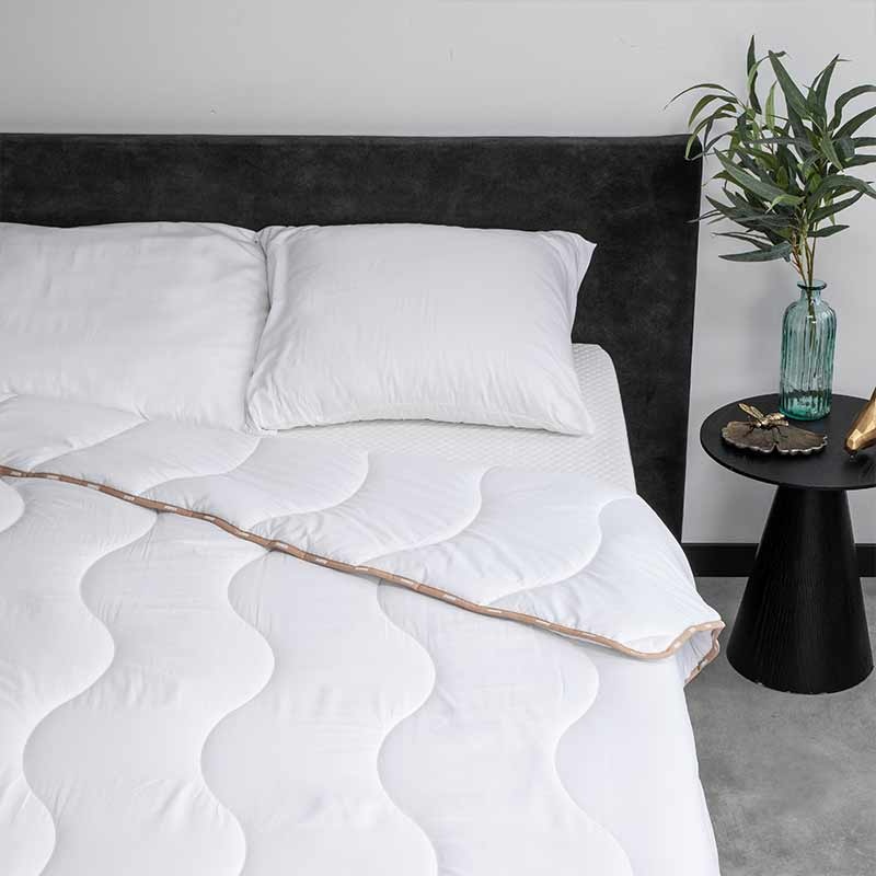 Dekbed Bamboe - 240x220 cm (Lits-Jumeaux) - Fresh & Co - 300 gram - Dekbed-Discounter.nl aanbieding