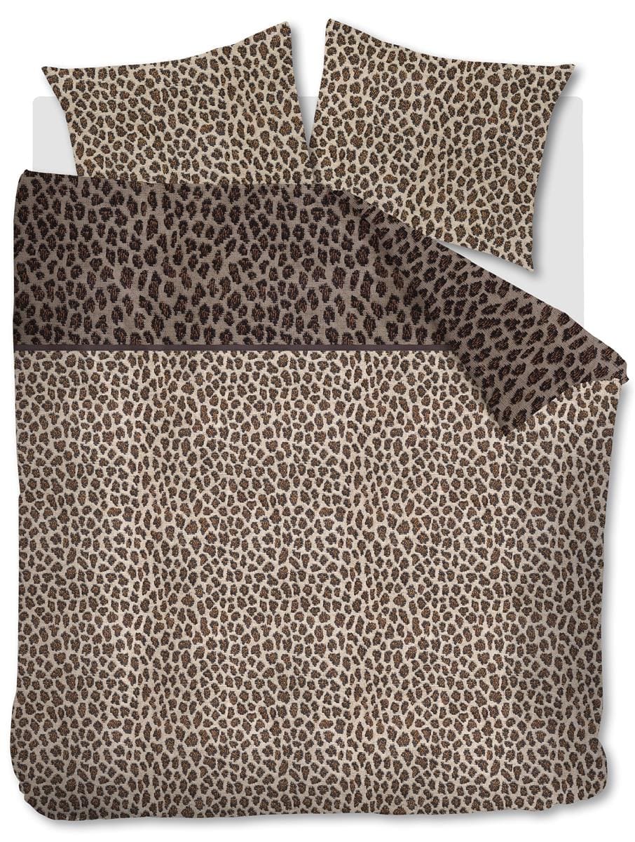 Riviera Maison Cheetah Dekbedovertrek Bruin