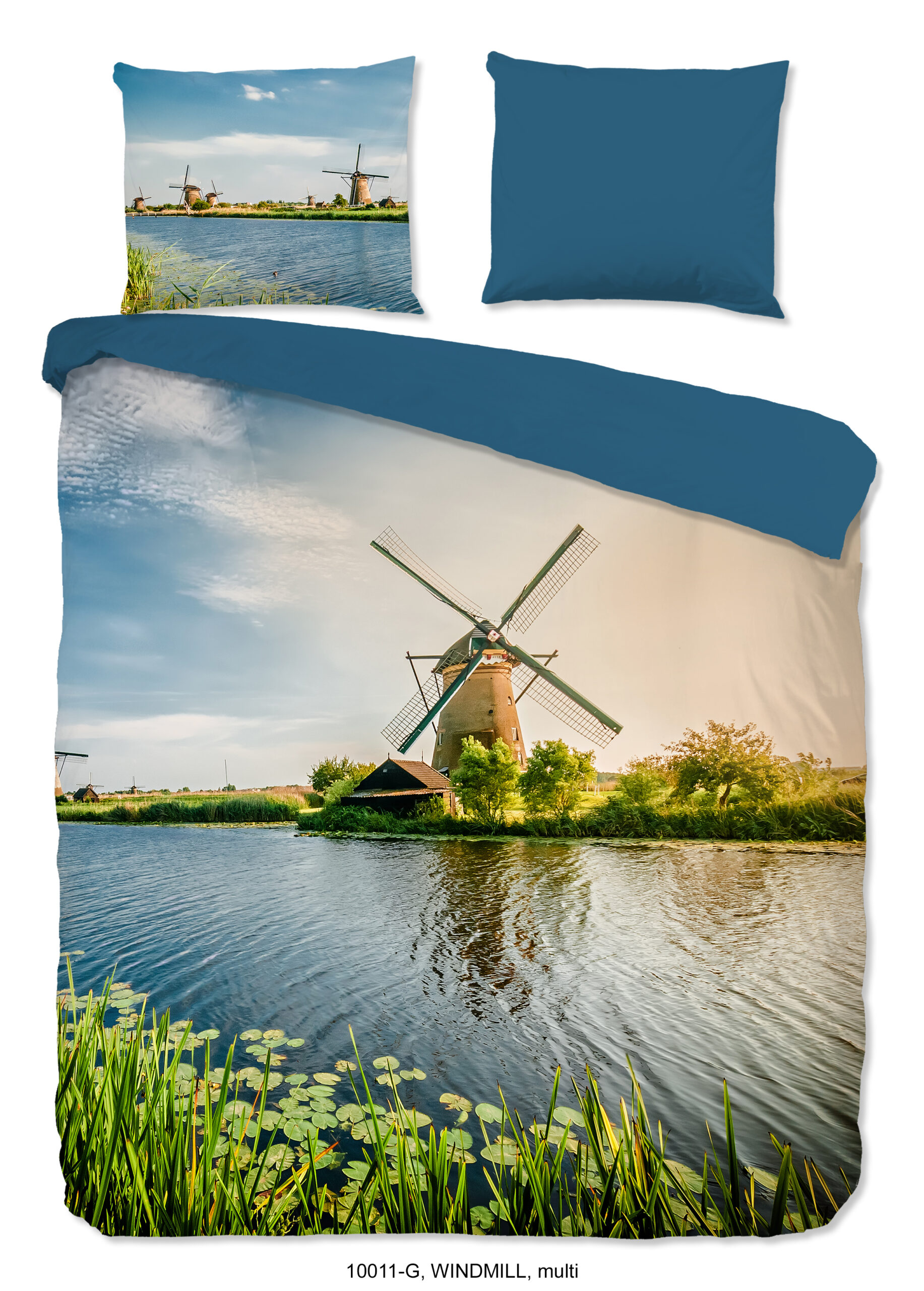 Good Morning dekbedovertrek Windmill Multi