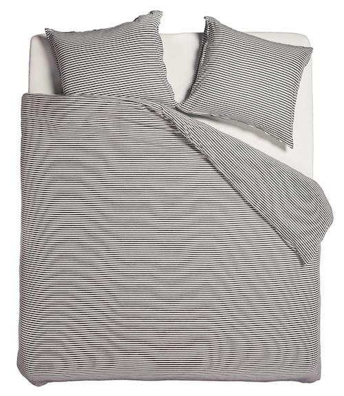 vtwonen Comfy Stripe Grijs dekbedovertrek