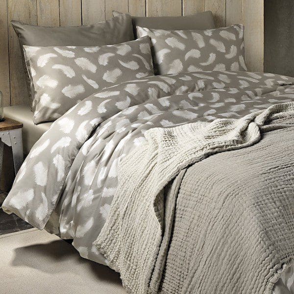 Dommelin Blush Taupe dekbedovertrek
