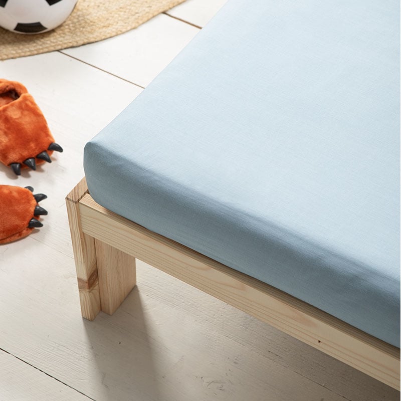 Hoeslaken Katoen Kids - 40x80 cm - Keuze Uit Meerdere Kleuren - Fresh and Co Kids - Dekbed-Discounter.nl