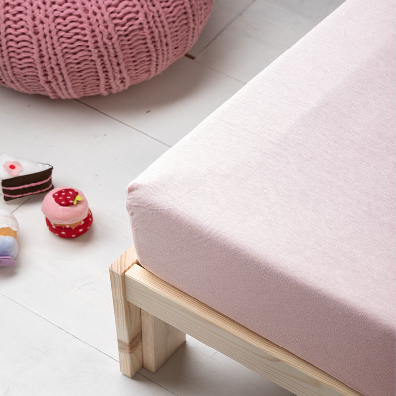 Jersey Hoeslaken Wiegje Kids - Maat: 40 x 80/90 - 40x80 cm - Keuze Uit Meerdere Kleuren - Fresh & Co Kids - Dekbed-Discounter.nl