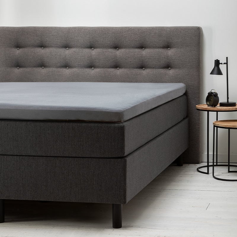 Topper Hoeslaken - Jersey - 100x200 cm - Keuze Uit Meerdere Kleuren - Fresh & Co - Dekbed-Discounter.nl aanbieding