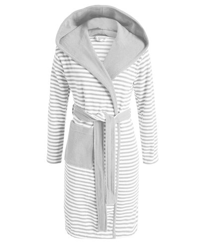 Esprit Esprit Striped Hoodie Badjas Grey M