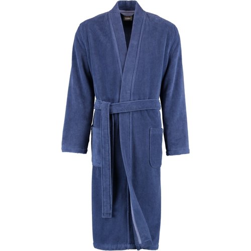 Cawö Cawö Heren Badjas 823 Blau 54/56