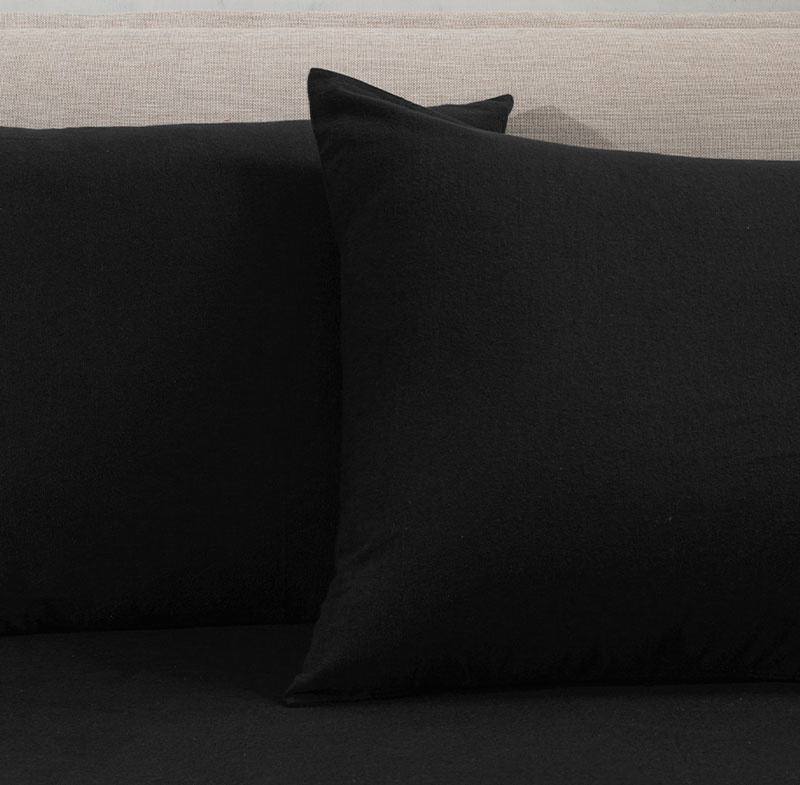 Kussensloop Flanel - Fresh & Co - 60 x 70 cm - Katoen - Dekbed-Discounter.nl aanbieding